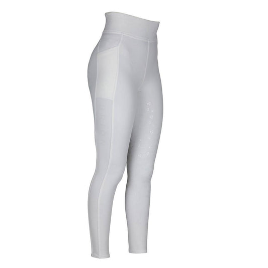 Aubrion Eltar Riding Tights - White Ladies & Childs