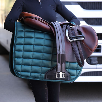 ARMA Eltar Satin Saddlecloth - Green