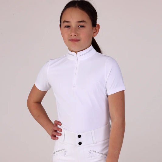 Aubrion Optima LX Show Shirt - Young Rider