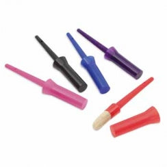 Plastic Hoof Oil Brush With Lid/Cap