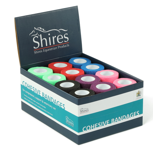 Cohesive 'Vetrap' Bandages - Box of 12