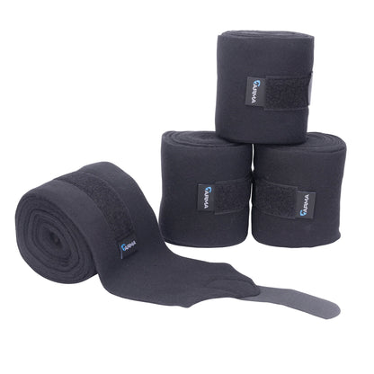Shires Fleece Stable & Polo Bandages | Horse Bandages | 9 Colours | Pack of 4