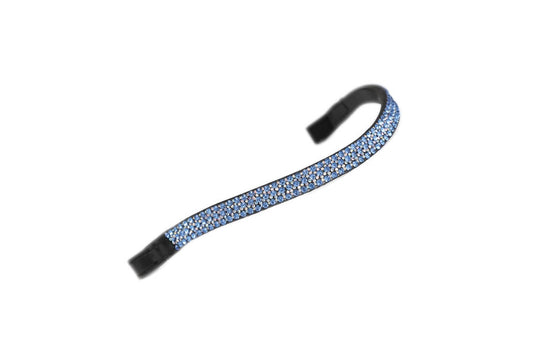 Aviemore Wide Diamante Browband - 2 Colours