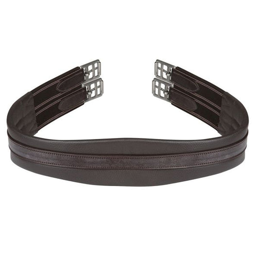 Velociti GARA Atherstone Leather Girth - with Elastic