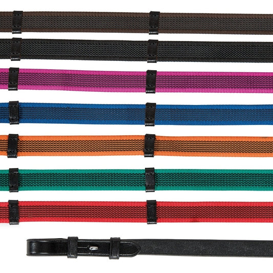 Aviemore Continental Rubber Grip Reins