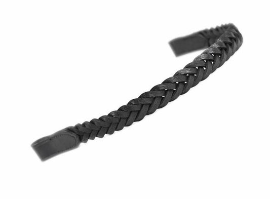 Aviemore Plaited Leather Browband