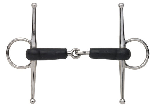 Soft Rubber Covered Full Cheek Snaffle