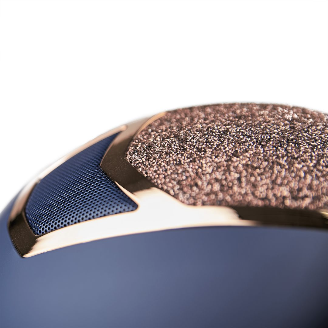 Karben Valentina Riding Hat - Navy/Rose Gold