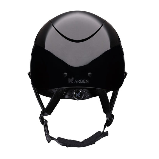 Karben Alina Ellipse Wide Peak Riding Hat - Black/Rose