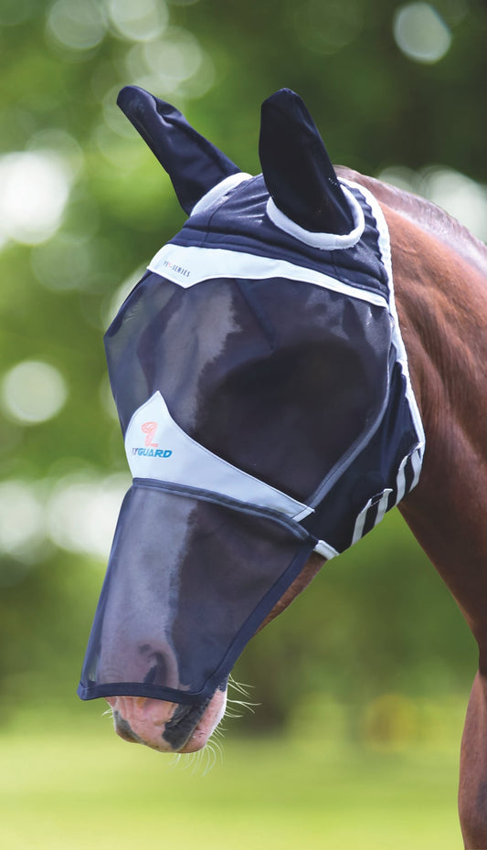 Fine Mesh Fly Mask with Ears & Nose