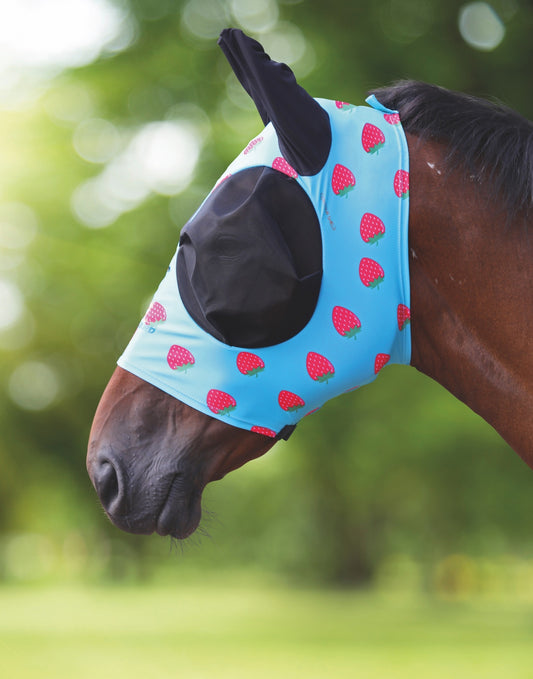 FlyGuard Pro Fruit Print Stretch Fly Mask (RRP Â£23.99)