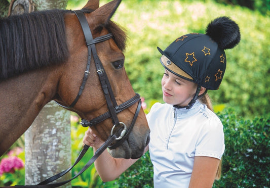 Diamante Star Hat Cover