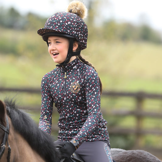 Aubrion Newbury Long Sleeve Base Layer - Young Rider