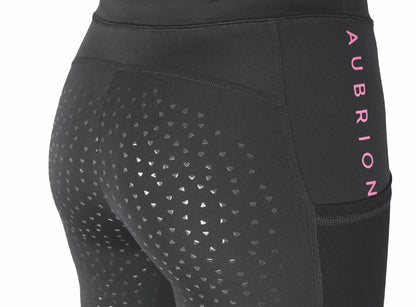 Aubrion Brook Logo Riding Tights (RRP £49.99)