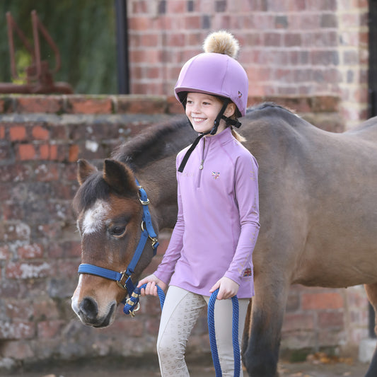 Aubrion Team Long Sleeve Base Layer - Young Rider