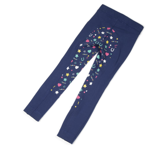 Tikaboo Jodhpurs - Navy Hearts
