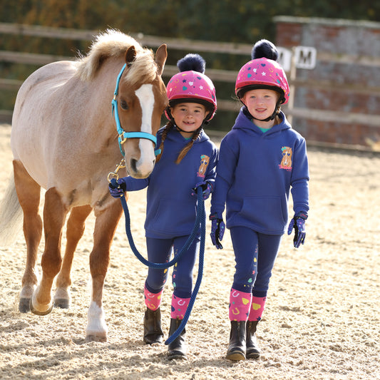 Tikaboo Hoodie - Navy Cool Shetland