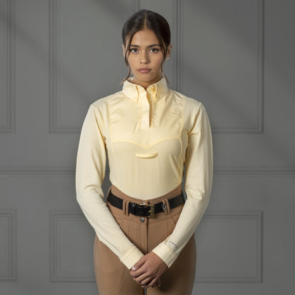 Aubrion Long Sleeve Tie Shirt - Ladies