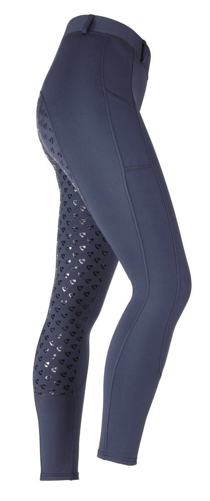 Girls Aubrion Albany Riding Tights - Young Rider