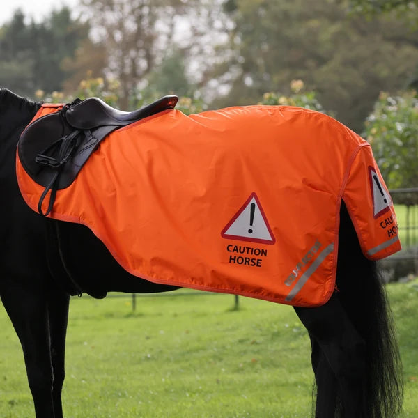 Shires EQUI-FLECTOR® Waterproof Hi-Vis Horse Exercise Sheet
