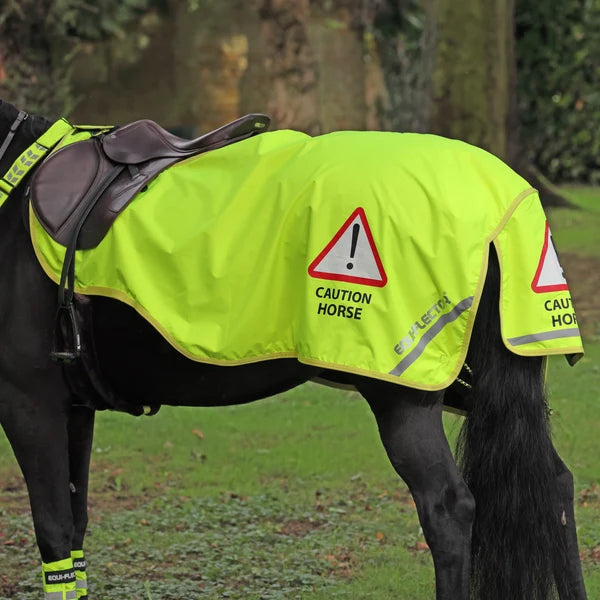 Shires EQUI-FLECTOR® Waterproof Hi-Vis Horse Exercise Sheet