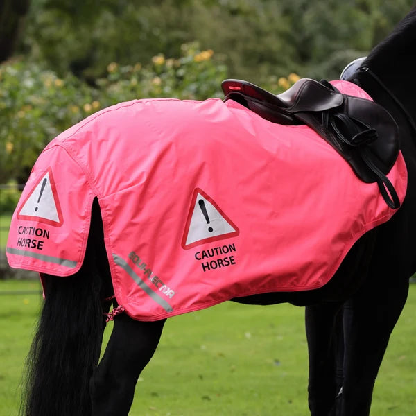 Shires EQUI-FLECTOR® Waterproof Hi-Vis Horse Exercise Sheet