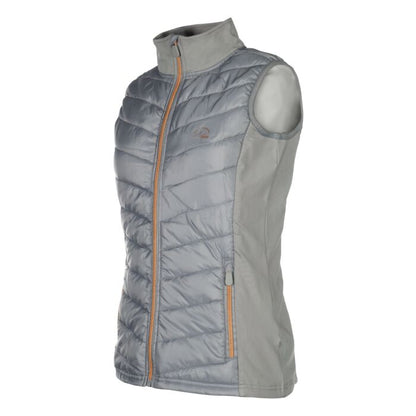 Basel Jersey/Nylon Vest (Grey/Rose Gold)
