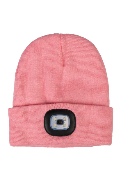 HKM Honey Beanie Hat with USB Light