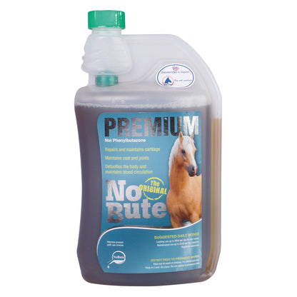 No Bute Premium | Devil's Claw Joint Supplement for Horses | 1L & 2.5L