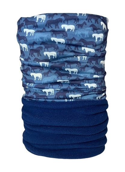 Cartmel Horse Printed Multi-Function Scarf/Snood