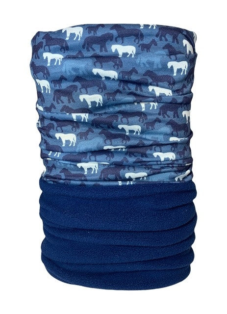 Cartmel Horse Printed Multi-Function Scarf/Snood