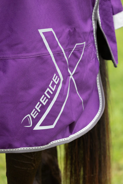 DefenceX Shield 0g Turnout Rug with Detachable Neck 1200 Denier