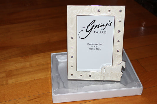 2 x Diamante Horse Photo Frames (Norm Â£14 each)