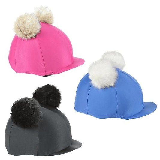 Double Pom Pom Lycra Hat Cover (RRP Â£14.99)