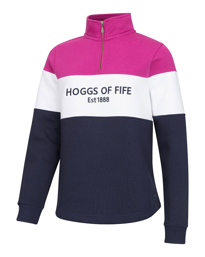 Dumfries 1888 Ladies 1/4 Zip Sweatshirt