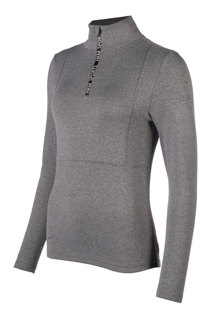 HKM Melange Functional Shirt Supersoft II - Black