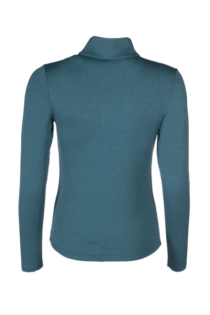 HKM Melange Functional Shirt Supersoft II - Petrol