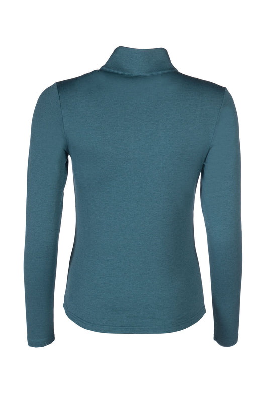 HKM Melange Functional Shirt Supersoft II - Petrol