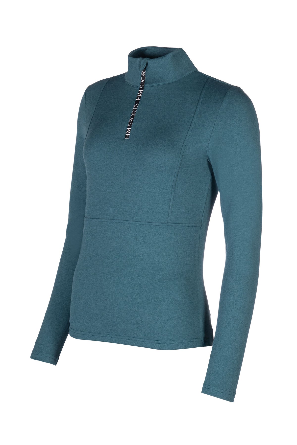 HKM Melange Functional Shirt Supersoft II - Petrol