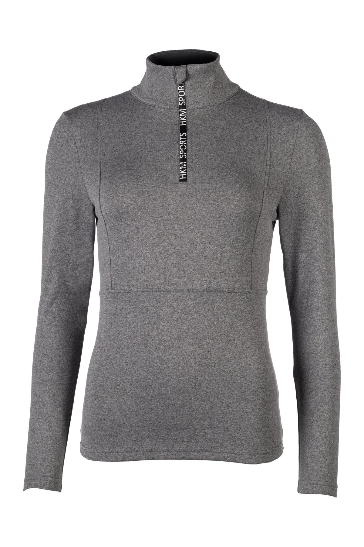 HKM Melange Functional Shirt Supersoft II - Black