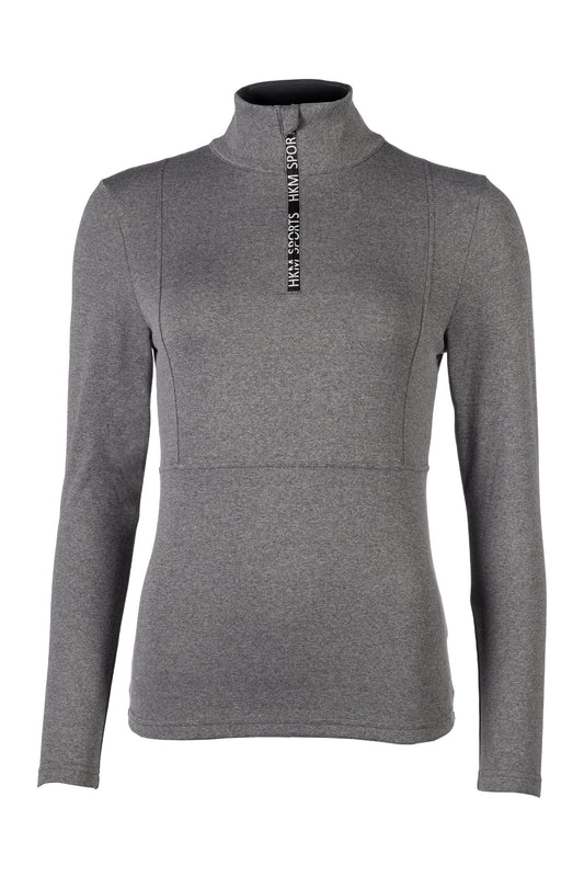 HKM Melange Functional Shirt Supersoft II - Black