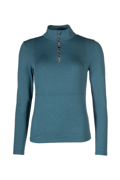 HKM Melange Functional Shirt Supersoft II - Petrol