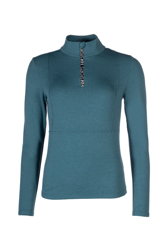 HKM Melange Functional Shirt Supersoft II - Petrol