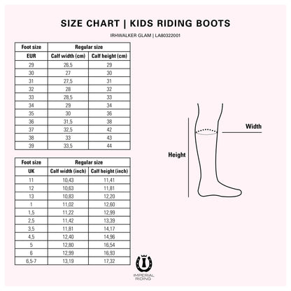 Imperial Riding Children's Walker Glam Riding Boots