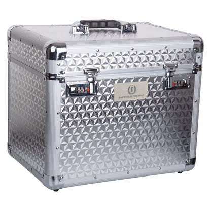 Imperial Riding IRHShiny Grooming Box – Silver