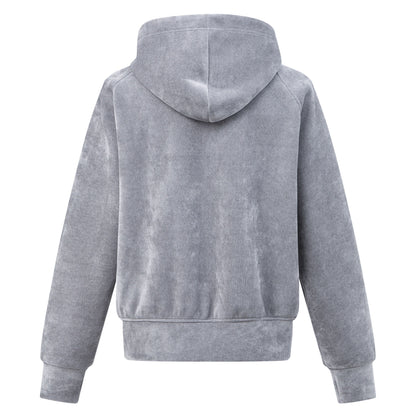 Imperial Riding Gwen Women's Riding Cardigan - Grey or Taupe Melange