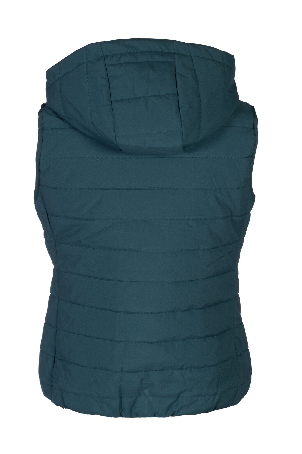 HKM Heated Riding Gilet with Detachable Hood - Petrol