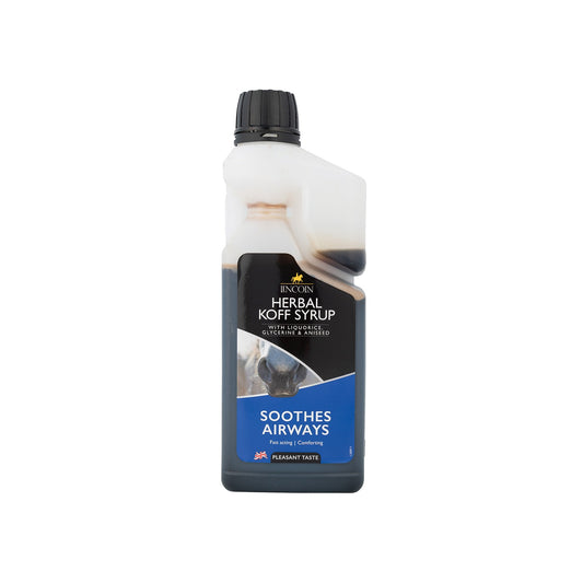 Lincoln Herbal Koff Syrup | Horse Cough & Respiratory Supplement | 500ml & 1L