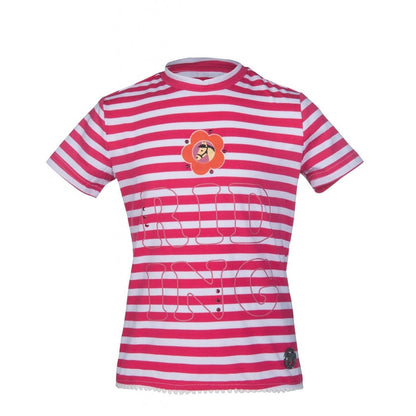Girl's Striped Riding T-Shirt