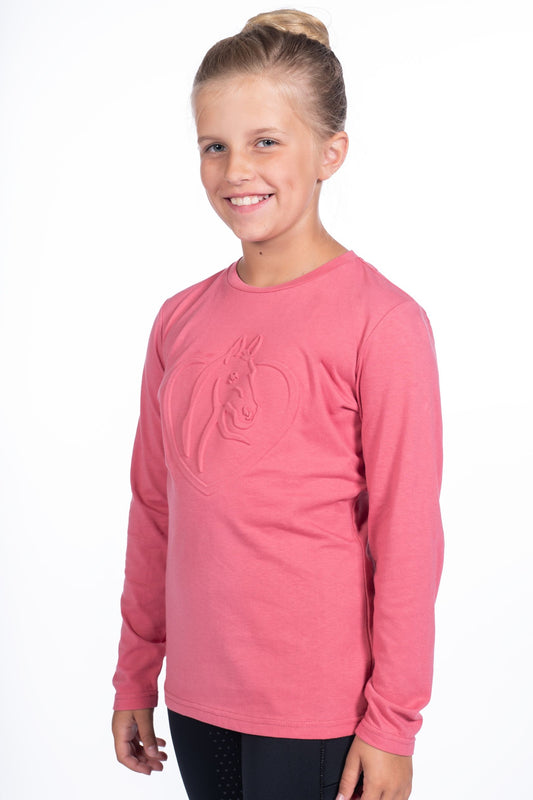 Amelie Long Sleeve Shirt - Raspberry